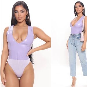 Fashion Nova Bodysuit - Size L